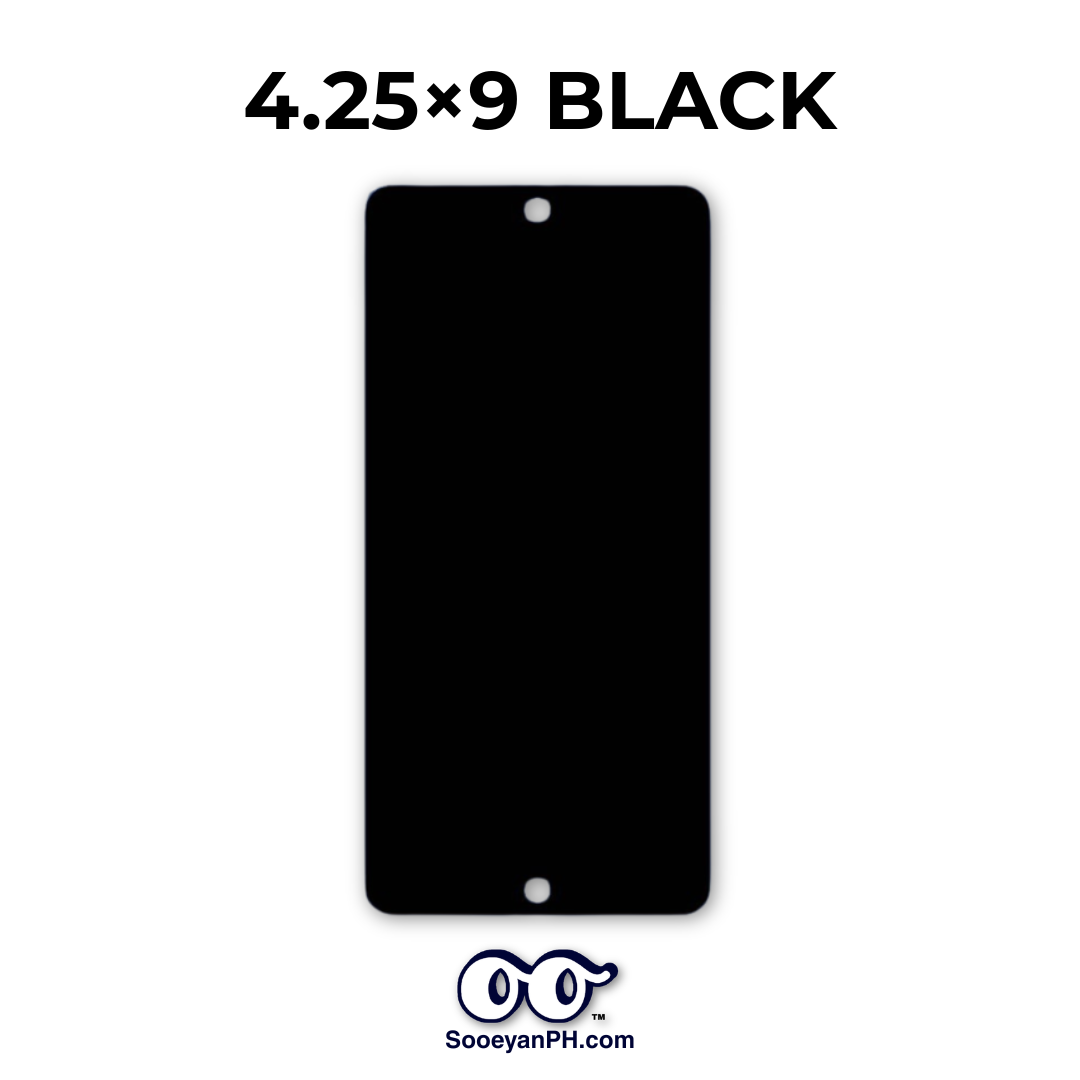 4.25×9 — Blank Acrylic House Plate