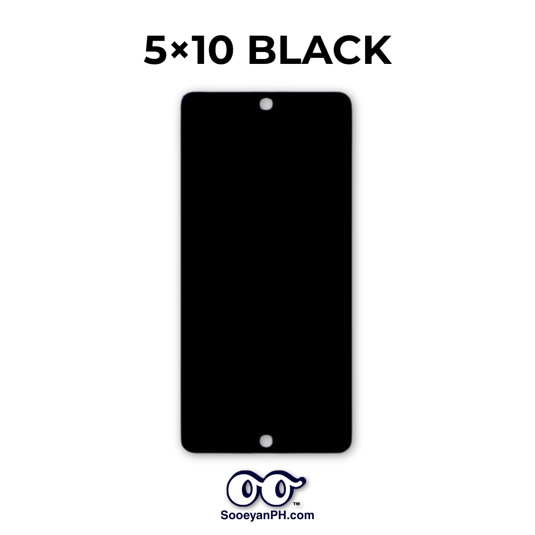 5×10 — Blank Acrylic House Plate