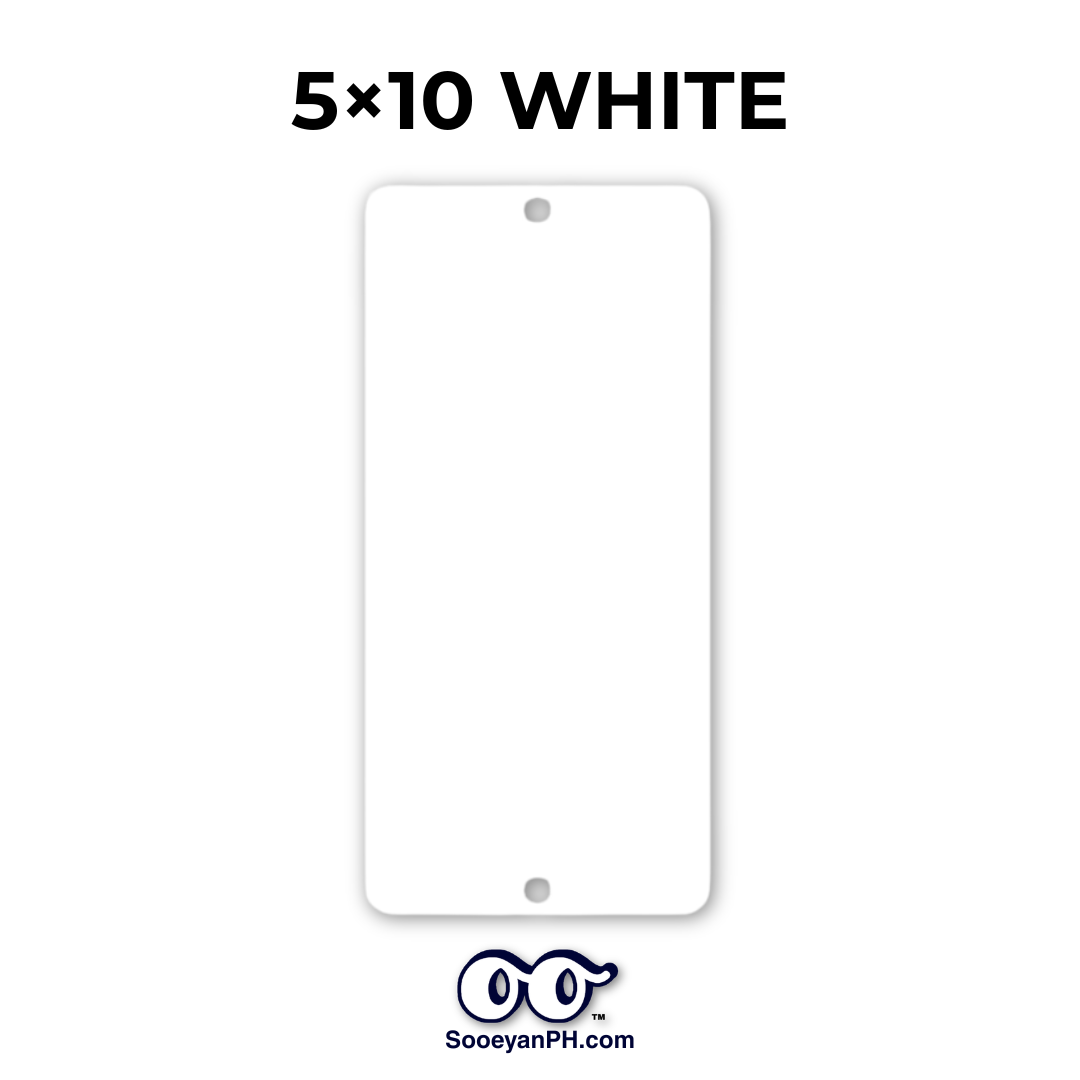 5×10 — Blank Acrylic House Plate