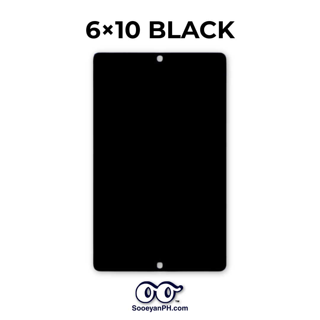 6×10 — Blank Acrylic House Plate