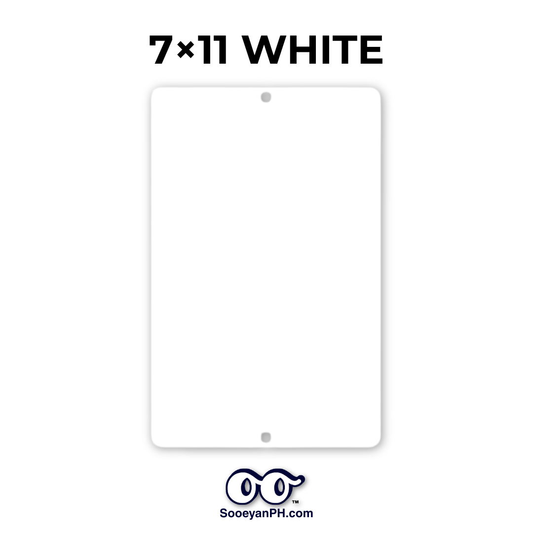 7×11 — Blank Acrylic House Plate