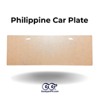 Acrylic Temporary Car Plate
