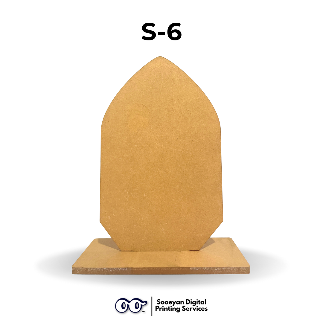 Acrylic Blank Clear Plaques (3mm) — S-Series