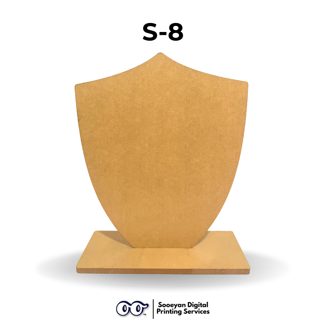 Acrylic Blank Clear Plaques (3mm) — S-Series