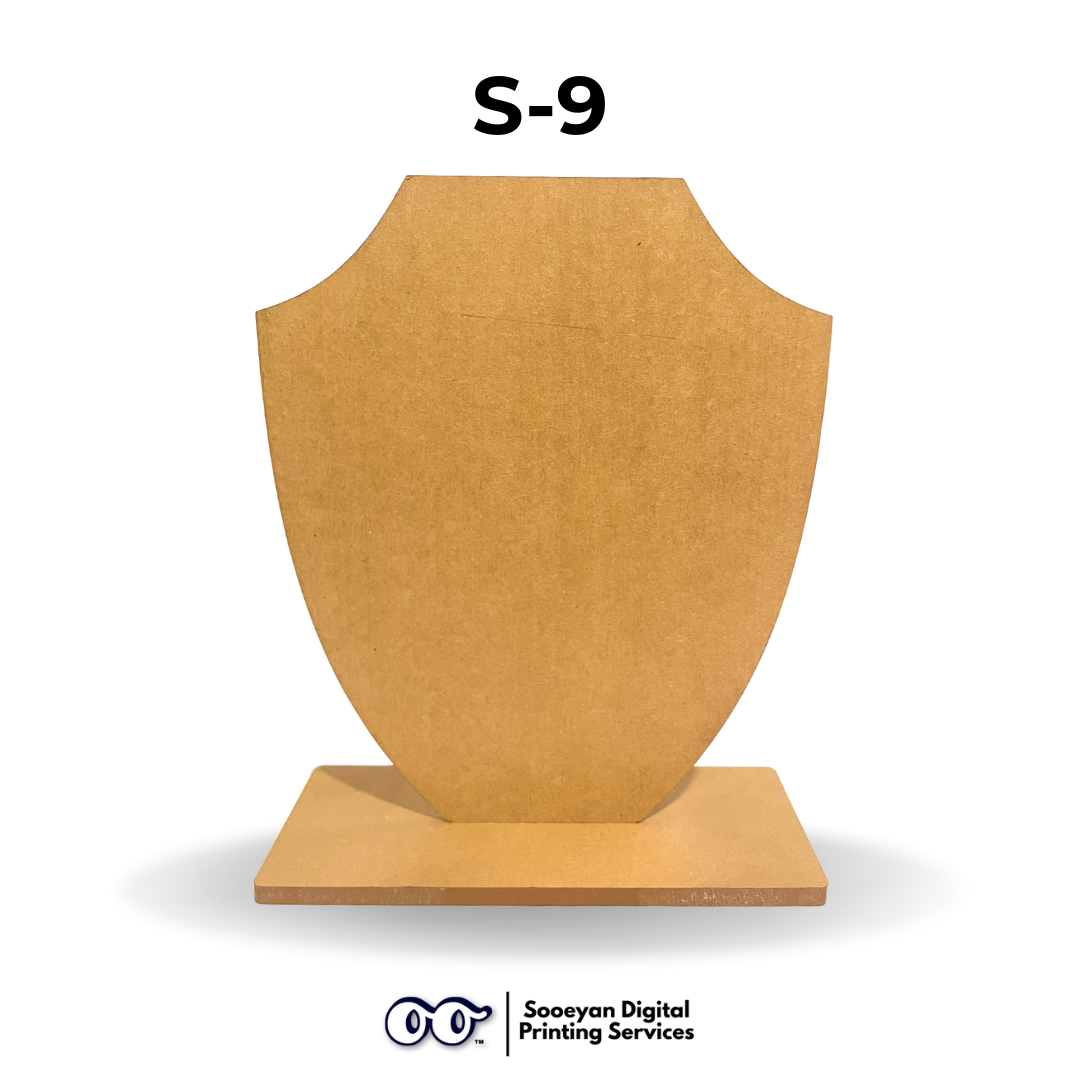 Acrylic Blank Clear Plaques (3mm) — S-Series