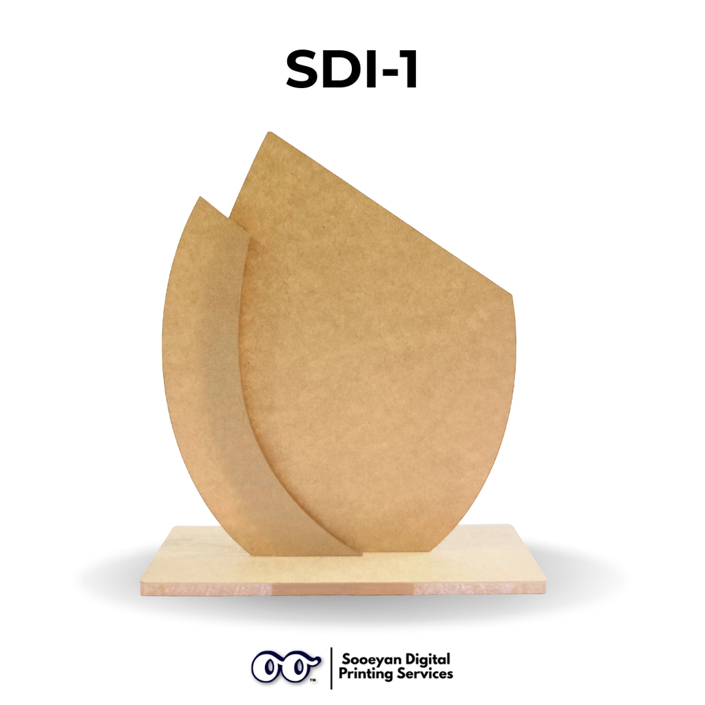 Double Insert Acrylic Plaque