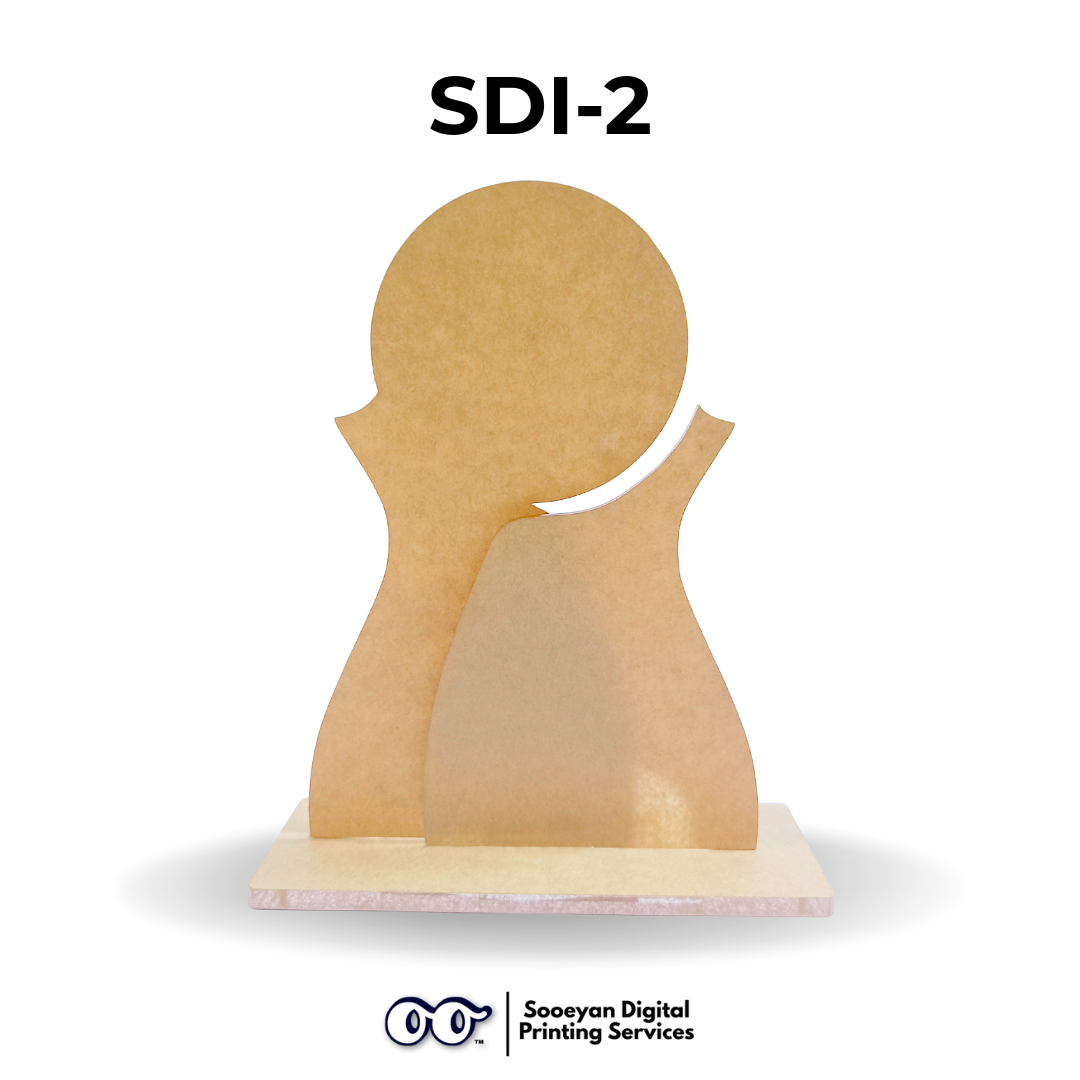 Double Insert Acrylic Plaque