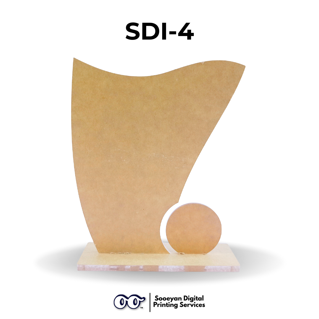 Double Insert Acrylic Plaque