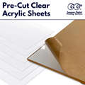 Pre-Cut Clear Acrylic Sheet