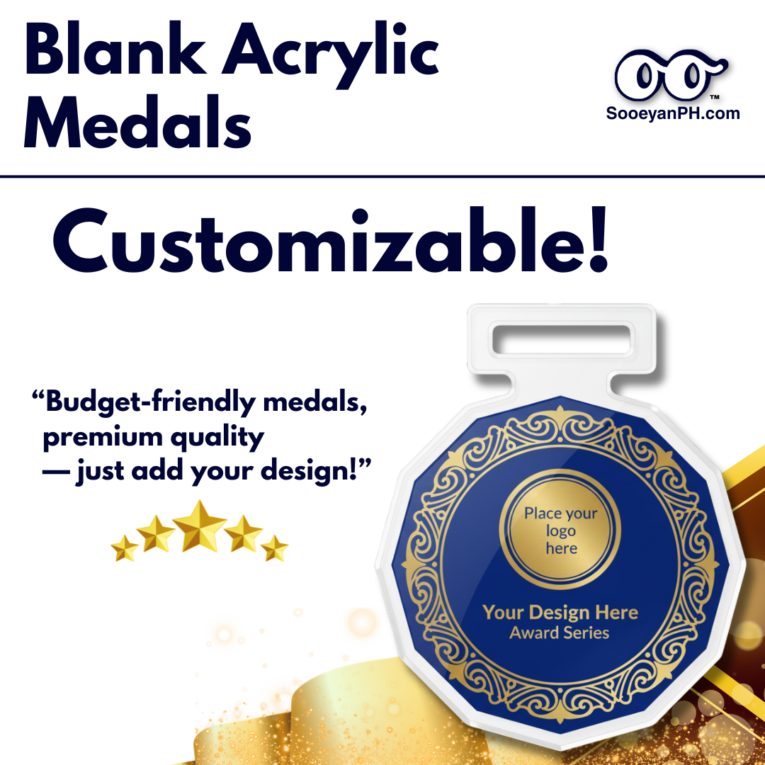Blank Acrylic Medals