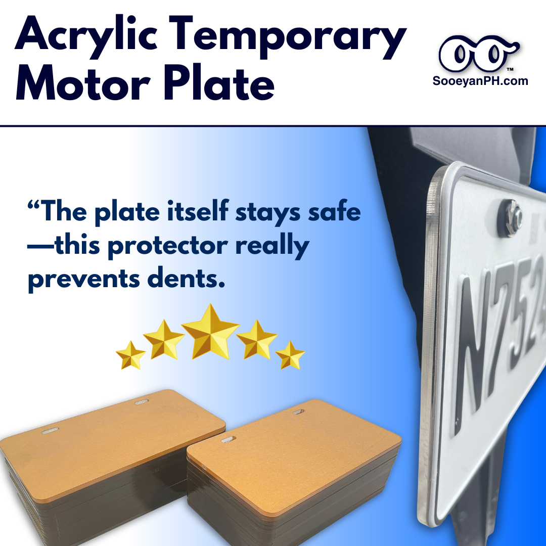 Acrylic Temporary Motor Plate
