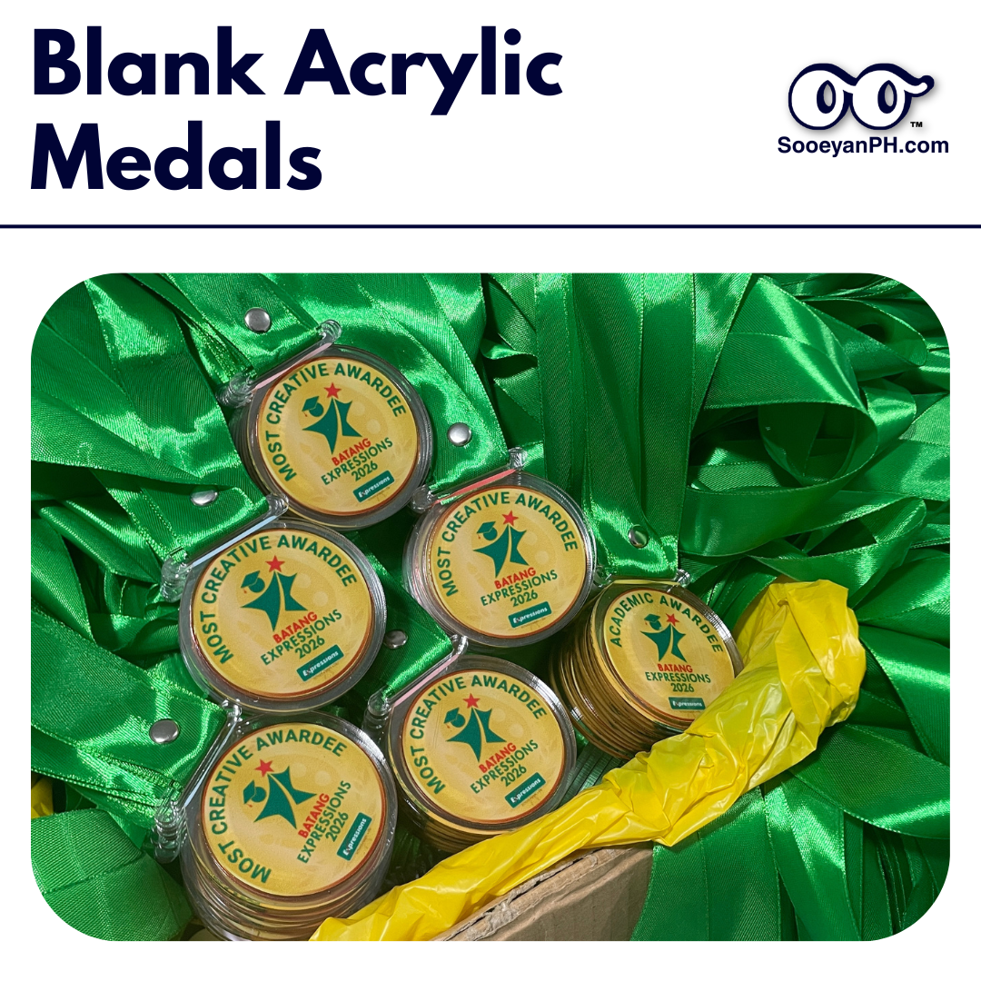 Blank Acrylic Medals