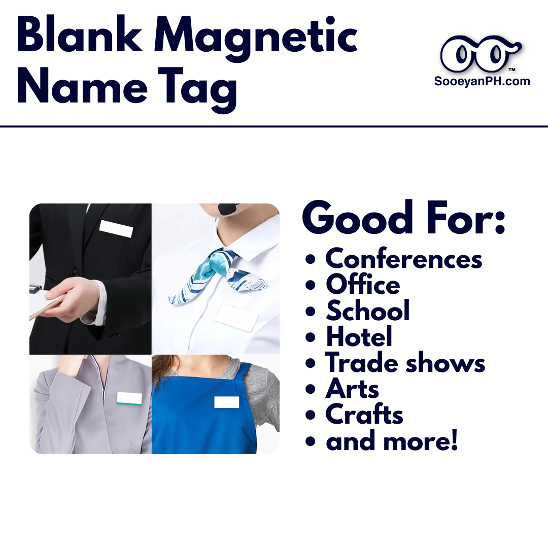 Acrylic Insertable Name Tag