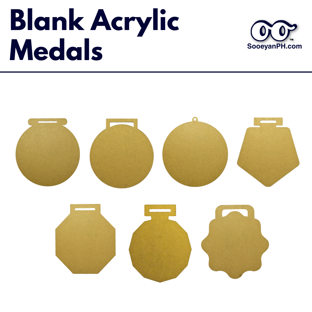 Blank Acrylic Medals